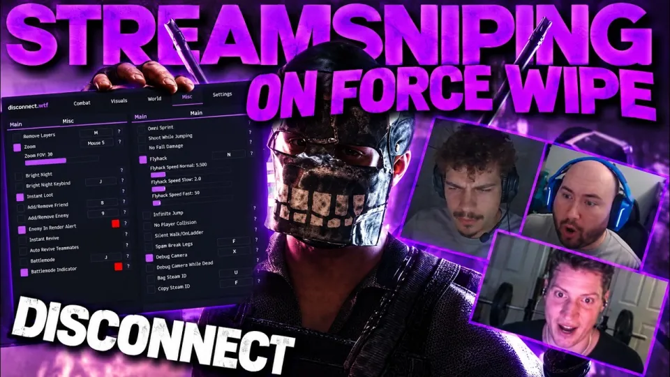 Rust Cheats Explained with Stream Sniping Tactics on Force Wipe in 2026